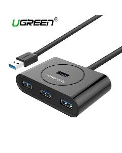 CR113 UGREEN  USB 3.0 4 Ports Hub with 2.0 OTG Black 1M (20291)