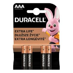 Duracell Basic LR3 / AAA Blister 4 5000394127326 1,5 ALKALINE LR03/MN2400