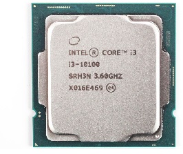 i3-10100 Intel® Core i3 CPU, 3.60 GHz(up to 4.3), 4 core, 8 threads, 6Mb, FCLGA1200, 65W, Intel UHD 630 (Tray)