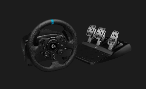 G923, LOGITECH Racing Wheel and Pedals - PC/PS - BLACK - USB  - 941-000149