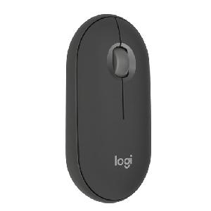 M350s, Logitech Pebble Mouse, Bluetooth, 3 Buttons, 1000 dpi, Black ( 910-007015 )