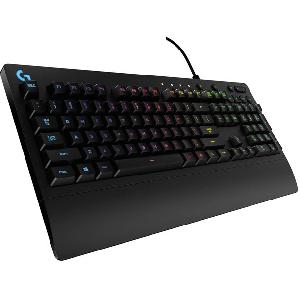 G213, LOGITECH  Prodigy Corded RGB Gaming Keyboard USB 1.8 m , BLACK ( 920-008092 )