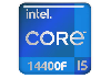 i5-14400F Intel® Core i5 CPU, 2,5 GHz(up to 4.7), 10 core, 16 threads, 20Mb, LGA1700, 148W (Tray)