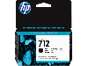 3ED70A HP 712 38ml Black Ink Cartridge